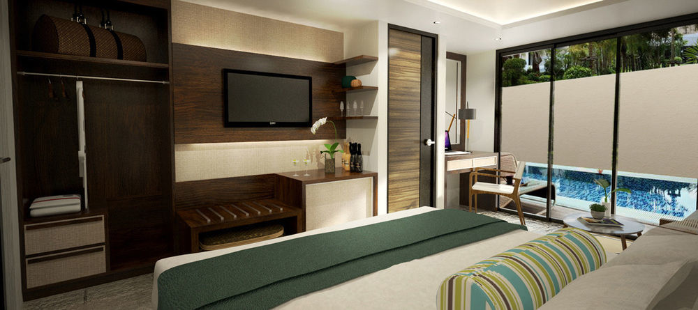 赫纳恩尊贵海滩度假酒店 Balabag  外观 照片 A room at the hotel