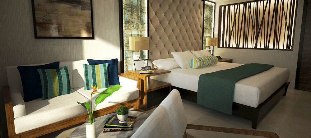 赫纳恩尊贵海滩度假酒店 Balabag  外观 照片 A bedroom in the hotel
